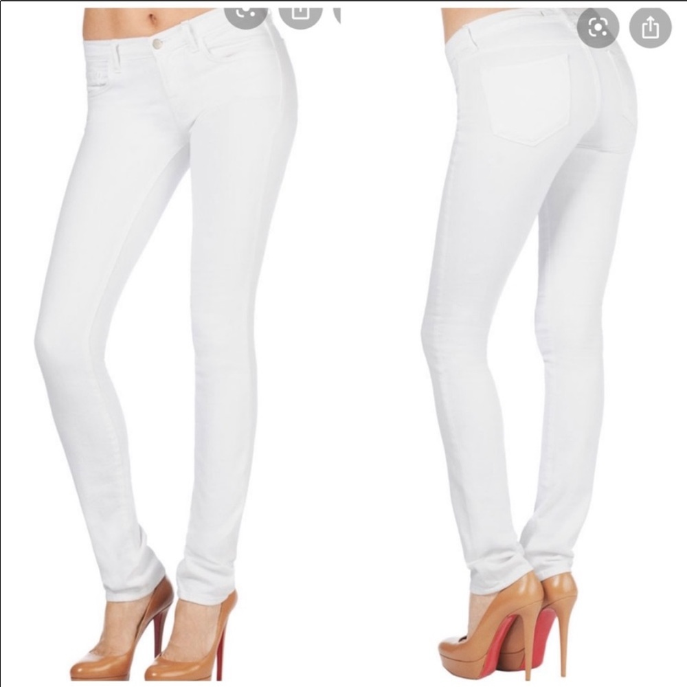 J Brand 912 white skinny jeans 24